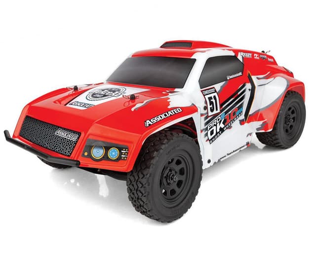 Team Associated Pro2 DK10SW 2WD 1/10 Brushless Dakar Rally Racer Combo w/2.4GHz Radio, Battery