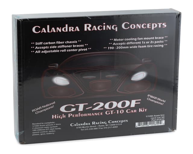 Crc 200F WGT-F 1/10 Pan Car Competition Kit
