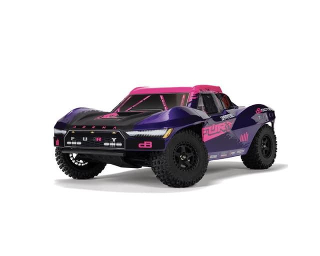 Arrma Fury 223S BLX 1/10 Brushless RTR 2WD Short Course Truck w/SLT2 2.4GHz Radio & DSC