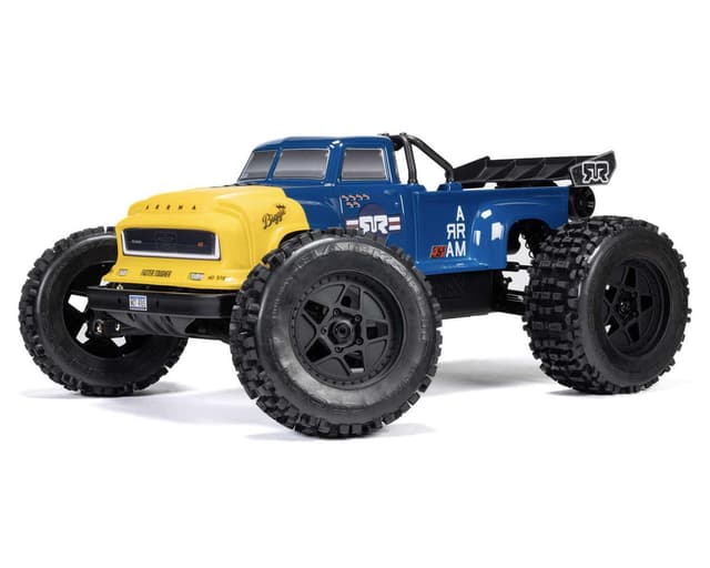 Arrma Notorious 6S BLX Brushless RTR 1/8 Monster Stunt Truck (Blue) w/SLT3 2.4GHz Radio