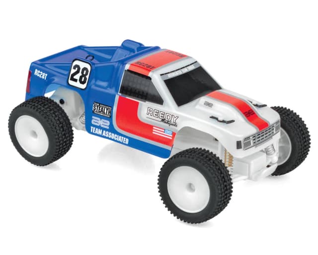 Team Associated RC28T Zoom 1/28 RTR 2WD Micro RC10T Truck w/2.4GHz Radio, Integrated Battery & USB-C