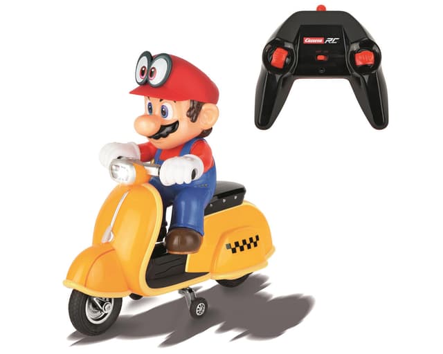 Carrera 2.4GHz Super Mario Odyssey(TM) Scooter 1/18 R/C Car