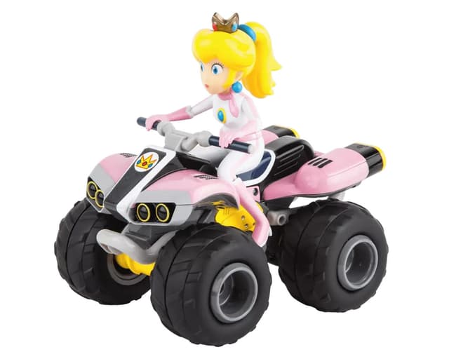 Carrera Nintendo(R) Mario Kart(TM) 1/20 Mini Peach RTR Quad w/2.4GHz Radio, Battery & Charger
