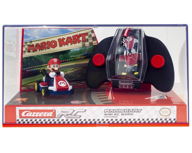 Carrera Nintendo(R) 1/50 Mario Kart(TM) Mini Mario RC Car w/2.4GHz Radio & Rechargeable LiPo Battery