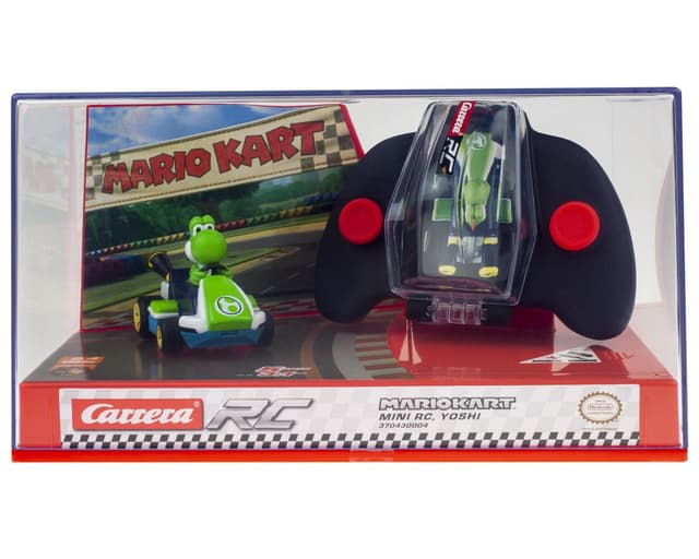 Carrera Nintendo(R) 1/50 Mario Kart(TM) Mini Yoshi RC Car w/2.4GHz Radio & Rechargeable LiPo Battery