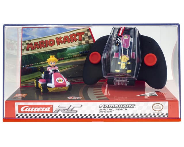 Carrera Nintendo(R) 1/50 Mario Kart(TM) Mini Peach RC Car w/2.4GHz Radio & Rechargeable LiPo Battery
