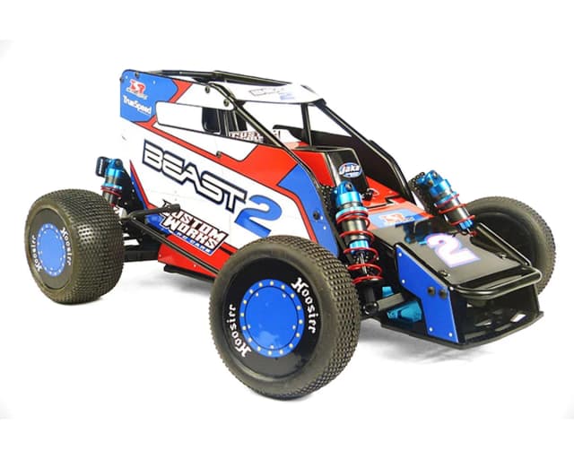 Custom Works Beast 2 1/10 Electric Dirt Oval Midget Kit