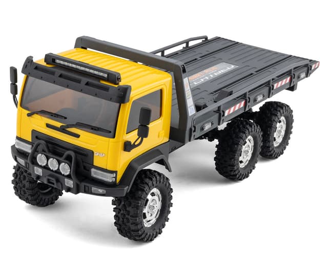 Hobbyplus CR18P Arktos 6X6 RTR 1/18 Brushed Micro Rock Crawler Flatbed Hauler w/2.4GHz Radi