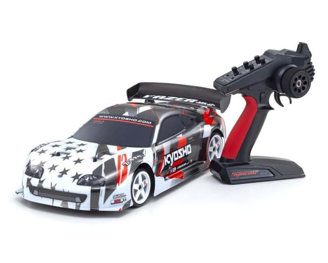 Kyosho Fazer Mk2 FZ02-D Toyota Supra A80 4WD 1/10 RTR Touring Car w/Syncro KT-231P+ 2.4GHz Radio (Wh