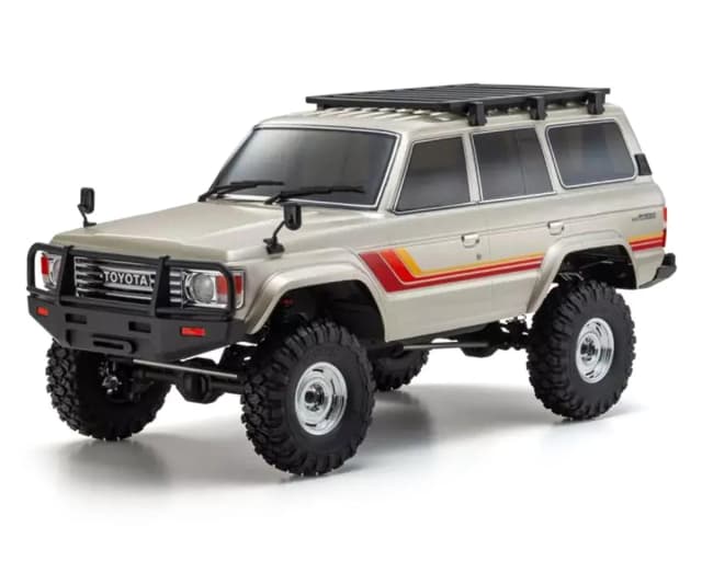 Kyosho KC10 Toyota Land Cruiser 60 1/10 4WD ReadySet Brushed Rock Crawler w/Syncro KT-231P+ 2.