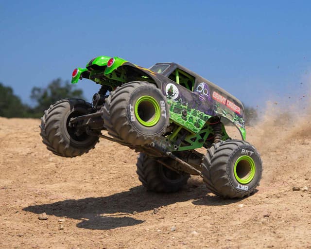 Losi 1/18 Mini LMT 4X4 Brushed RTR Monster Truck w/SLT2 2.4GHz Radio, Battery & Charg