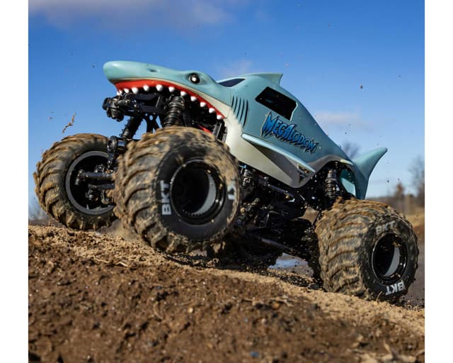 Losi 1/18 Mini LMT 4X4 Brushed RTR Monster Truck w/SLT2 2.4GHz Radio, Battery & Charger