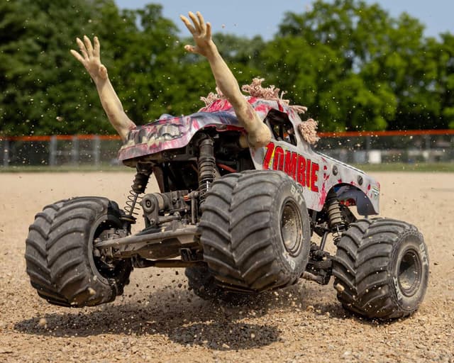 Losi 1/18 Mini LMT 4X4 Brushed RTR Monster Truck w/SLT2 2.4GHz Radio, Battery & Charger