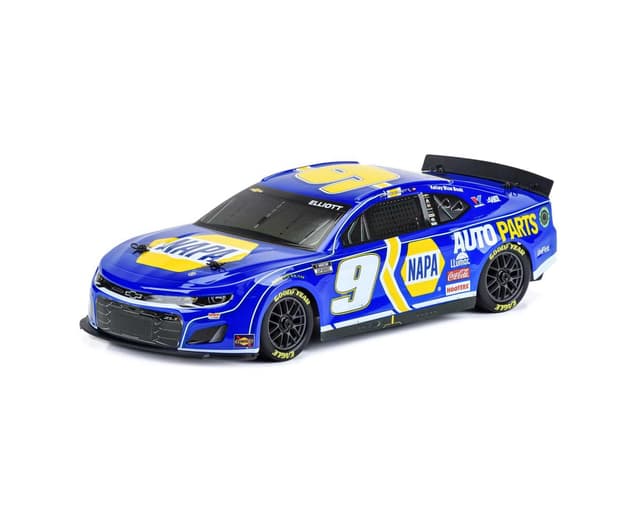 Losi 1/12 NASCAR AWD RTR Race Car w/Chase Elliott #9 NAPA 2024 Chevy Camaro Body & 2.4GHz Radio