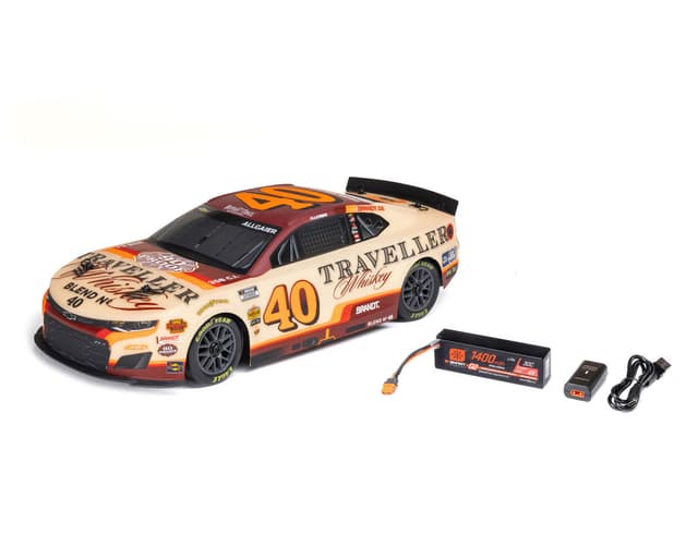 Losi NASCAR #40 Chevy Camaro ZL1 1/12 2S AWD RTR On-Road Car w/2.4GHz Transmitter,