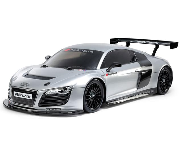 Tamiya TT-02 2008 Audi R8 LMS 1/10 4WD Electric Touring Car Kit w/Pre-Painted Body