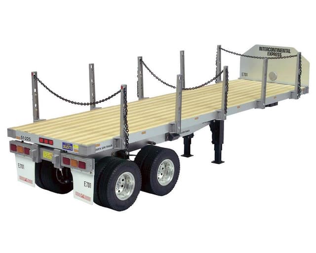 Tamiya 1/14 Semi Truck Flatbed Trailer (Kit)