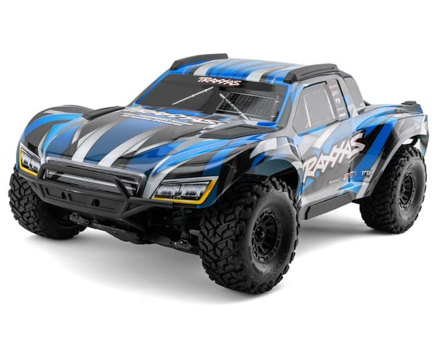 Traxxas Maxx(R) Slash(R) 6S 1/10 RTR 4x4 Brushless Short Course Truck (Blue) w/TQi 2.4GHz Radio & Link