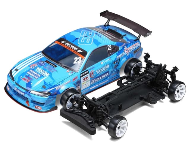 Yokomo RD2.0 "Rookie Drift" 1/10 RWD Drift Car Kit w/Mercury Sayaka Special S15 Body